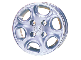Iléa – jante aluminium 13" 5J, déport ET20