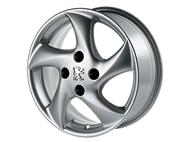 Sirocco – jante aluminium 15" 6J, déport ET28